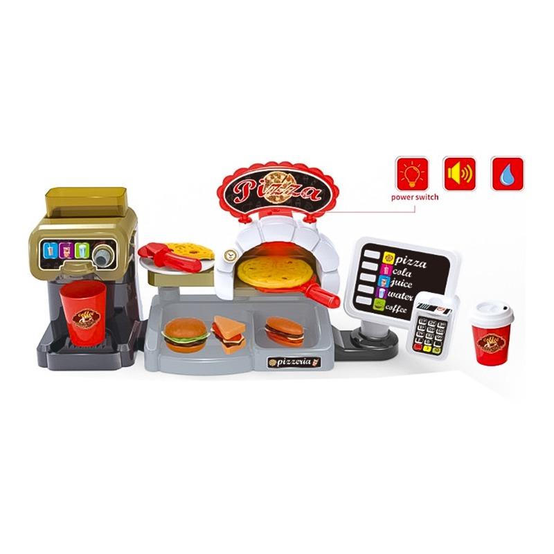 Coffee Machine Set With Lights Sounds And Water - Big