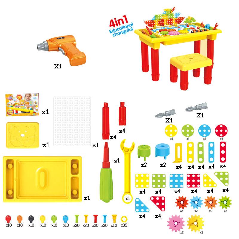 Gear Learning Table Build And Design Disassembly Toy