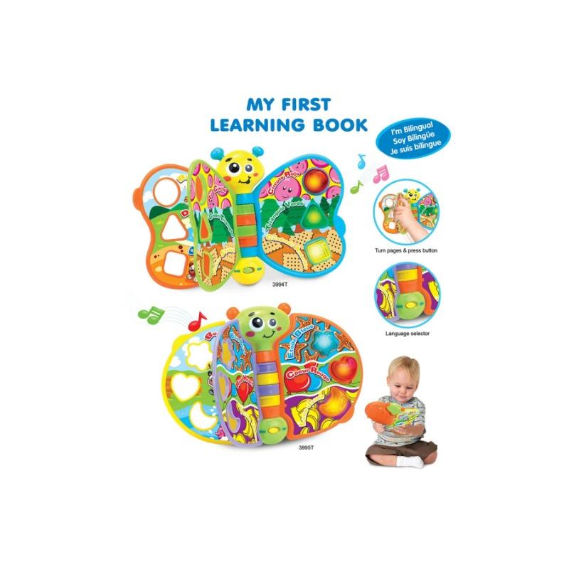 Little Learners My First Learning Book Interactive Toy