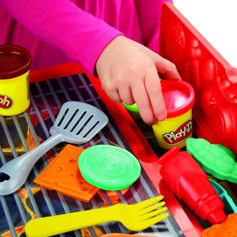 Play-Doh Kitchen Creations Big Grill Playset - 40 Pcs