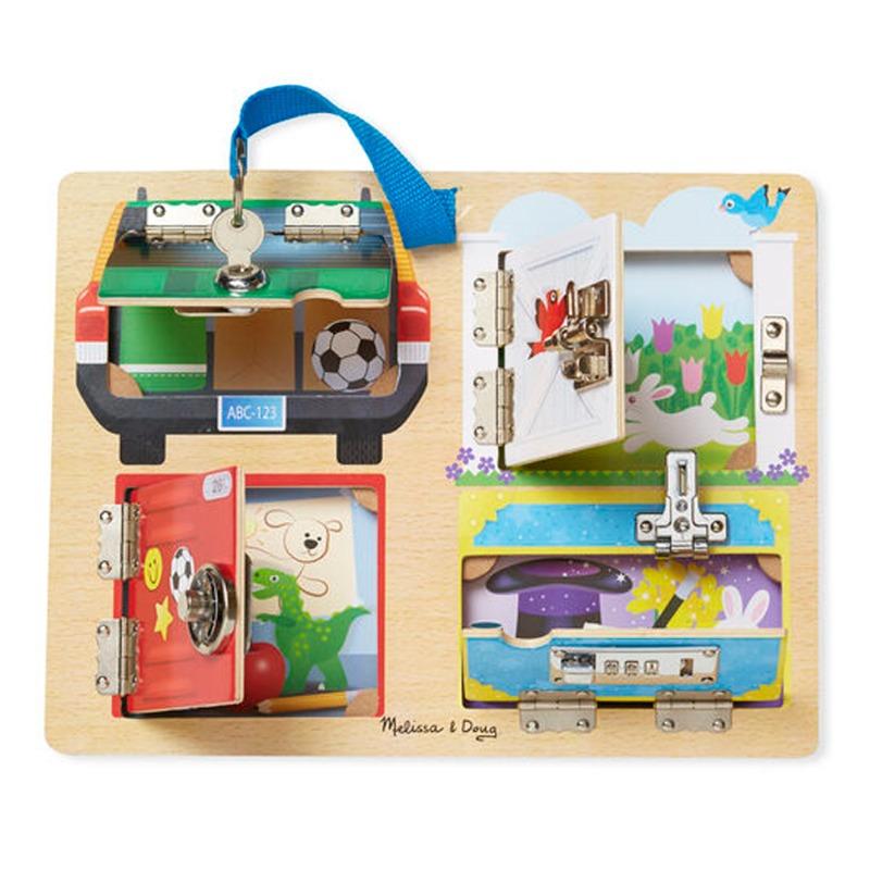 Melissa And Doug Lock And Latch Board