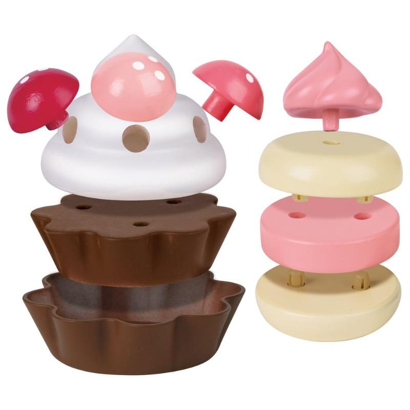 Hape Strawberry Dessert Set 7 Pcs