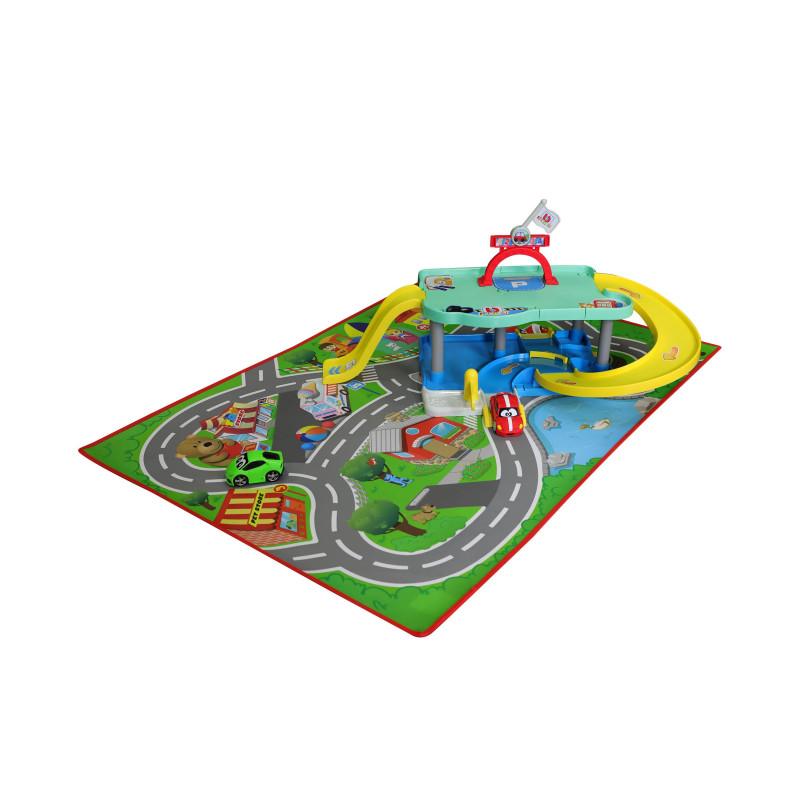 Burago -Junior playset Garage Gift Set