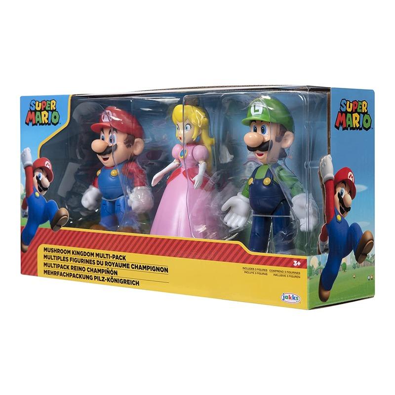 Super Mario Mushroom Kingdom Diorama Figure 3 Pack