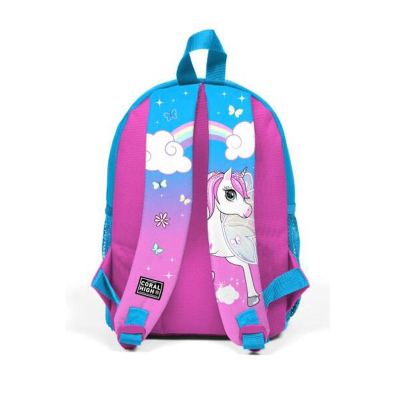 Tiny Nest Neon Pink Unicorn Backpack