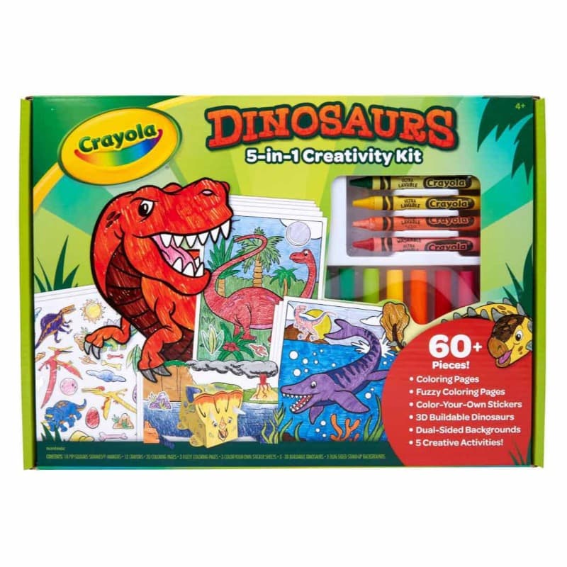Crayola 5-in-1 Dinosaurs Creativity Kit
