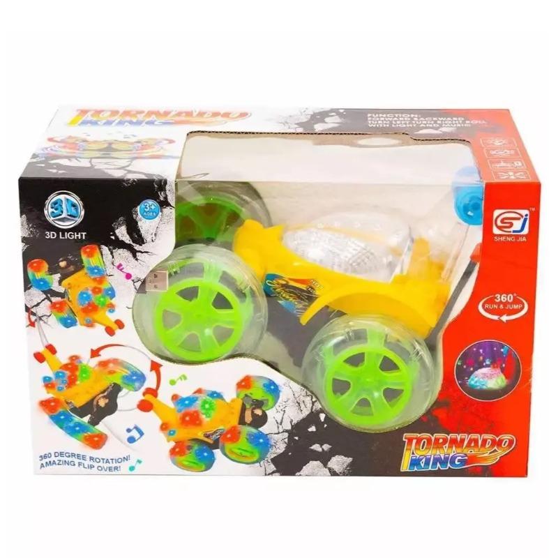 RC Tornado King Twister Vehicle - Multicolor