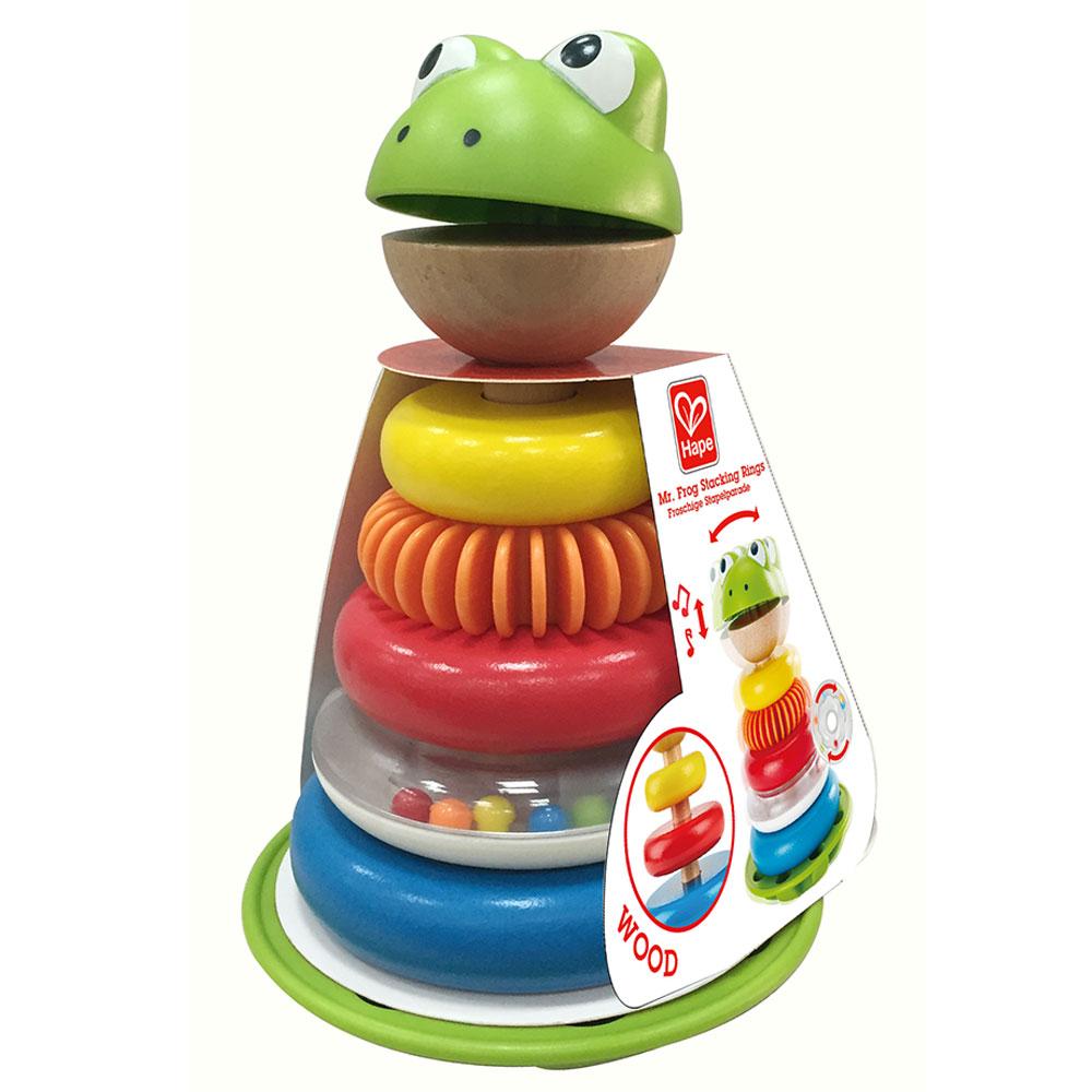 Hape - Mr.Frog Stacking Rings