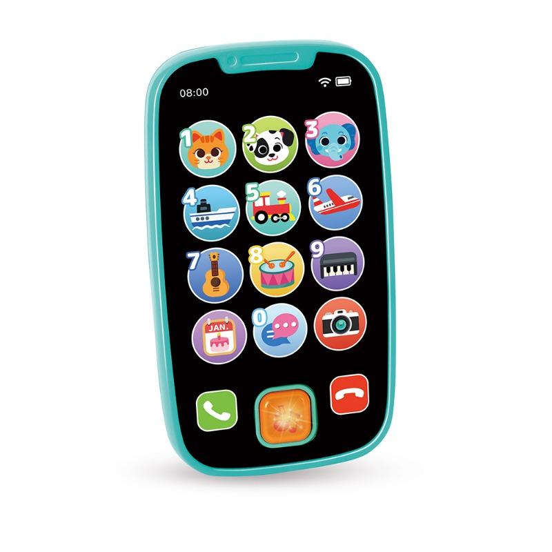 Hola My First Smartphone Interactive Baby Phone - Blue
