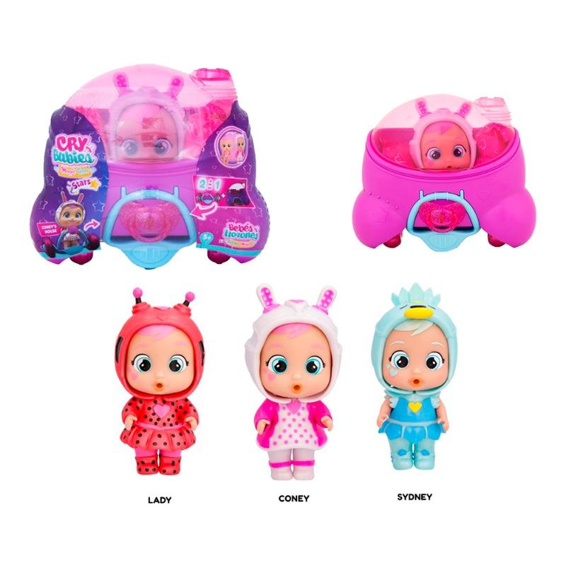 كراي بيبيز - دمية ماجيك تيرز ستارز هاوسيز 3 دمى متنوعة