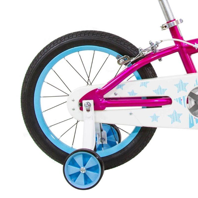 Spartan Sparkle Bicycle - Chrome Pink 16 Inch