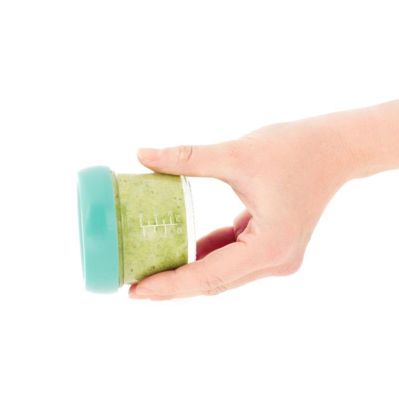 BABYMOOV Glass Baby Bowls Airtight Food Storage