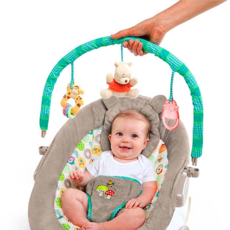 Bright Starts Disney Winnie the Pooh Dots & Honey Baby Bouncer