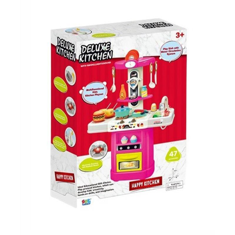 TOYSIRE Deluxe Kitchen Set Pink