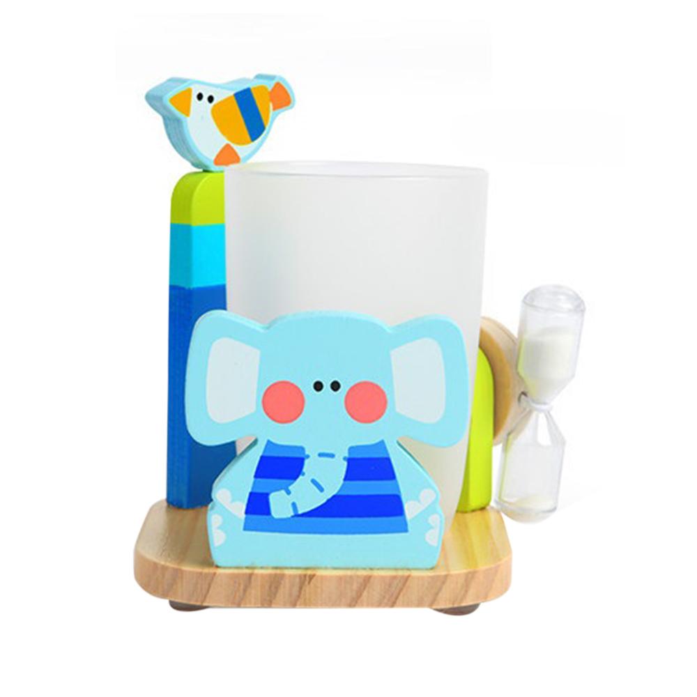 ميدير - فرشاة أسنان الأطفال بمؤقت رمل - لون أزرق