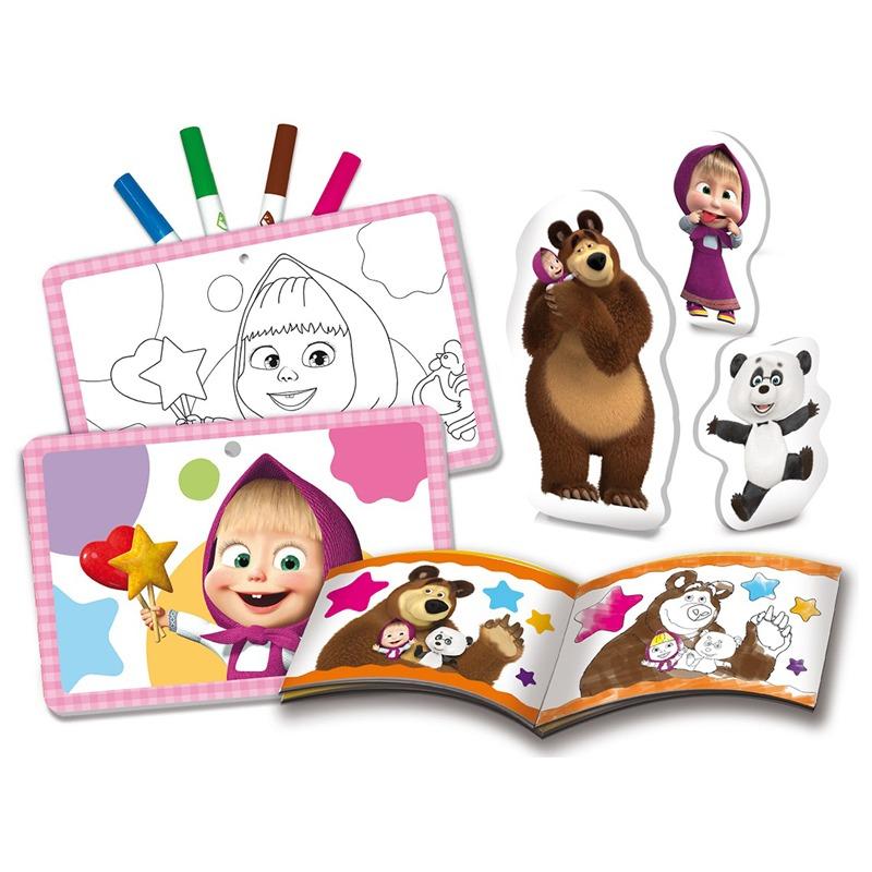 ليسياني - ماشا مجموعة الرسم والتلوين