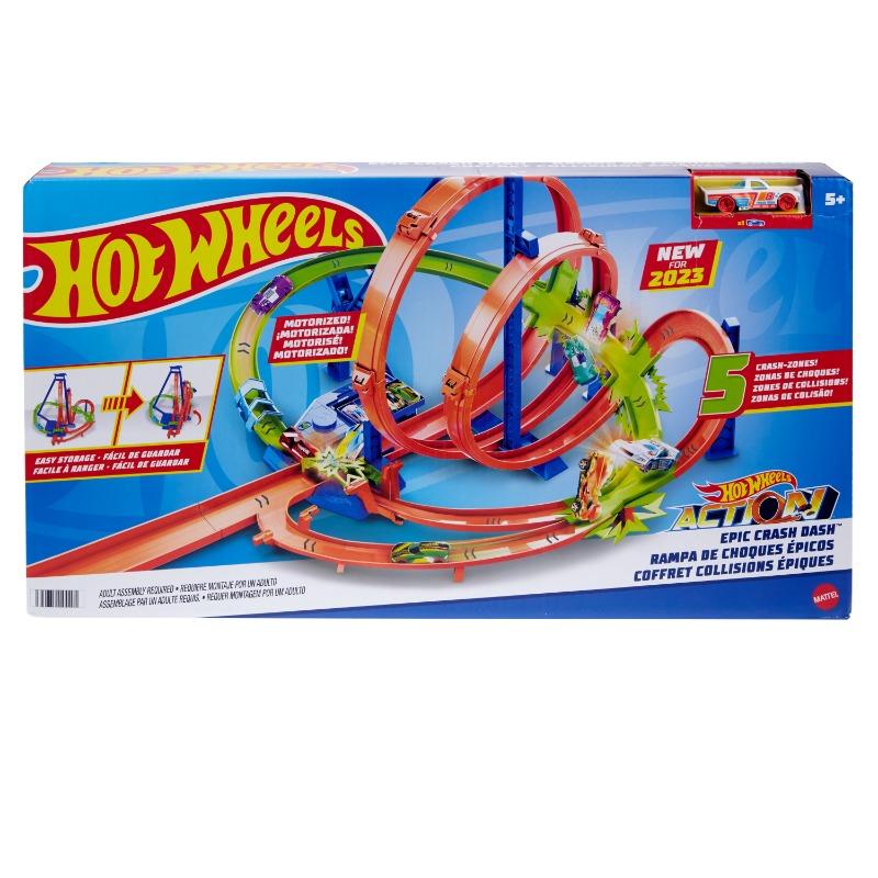Hot Wheels Epic Crash Dash Track Set