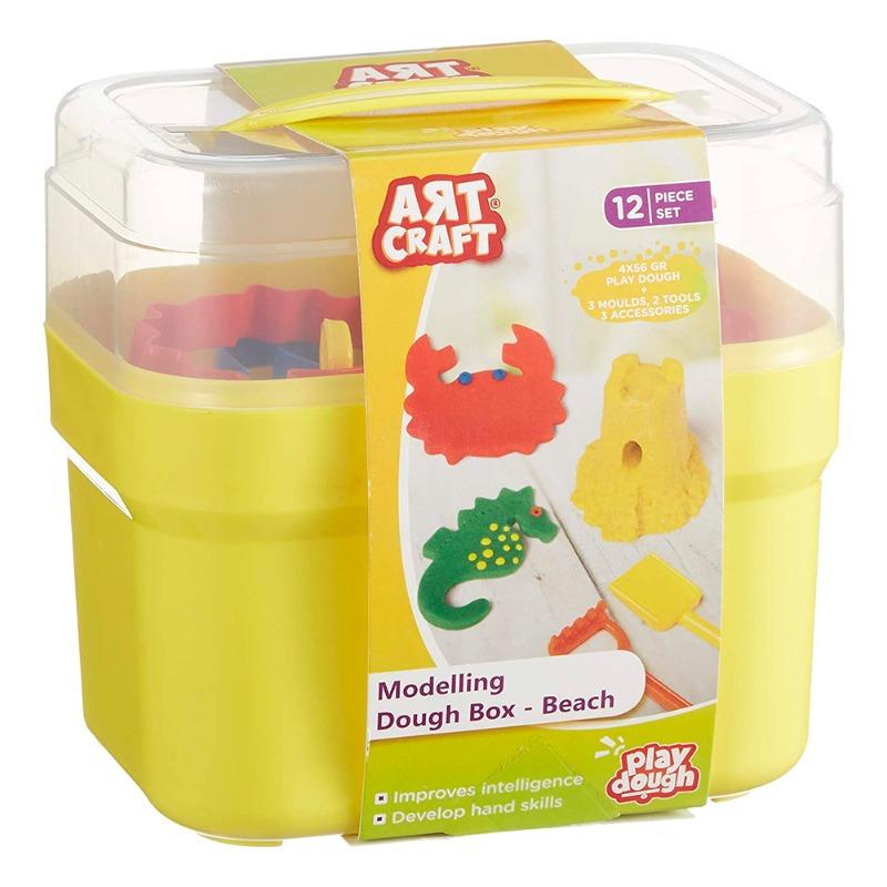 Art Craft Modeling Dough Box - Yellow