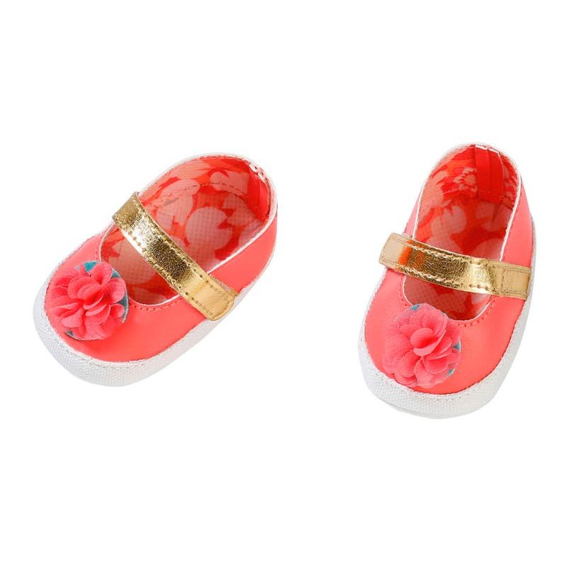 Baby Annabell Pink Floral Shoes
