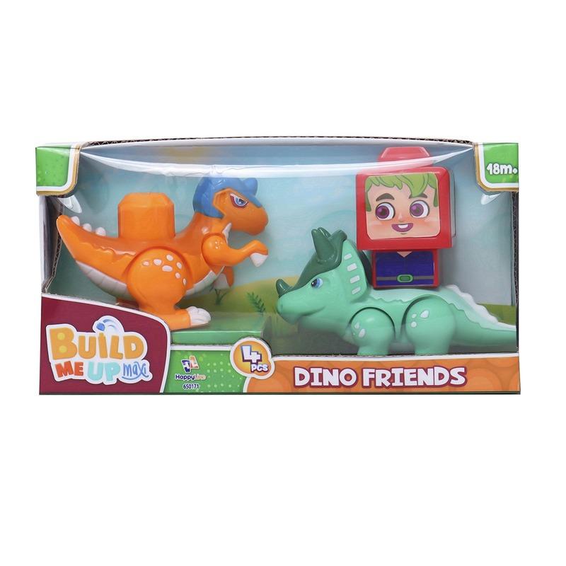 بلوك بيلد مي أب ماكسي - دينو فريندز - 4 قطع