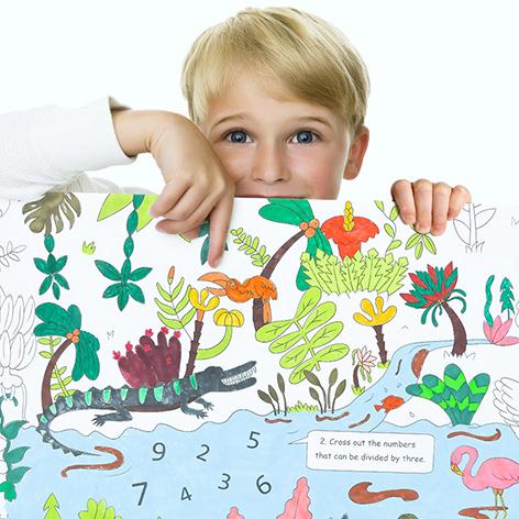 ميدير - رول تلوين الغابة 10 أمتار