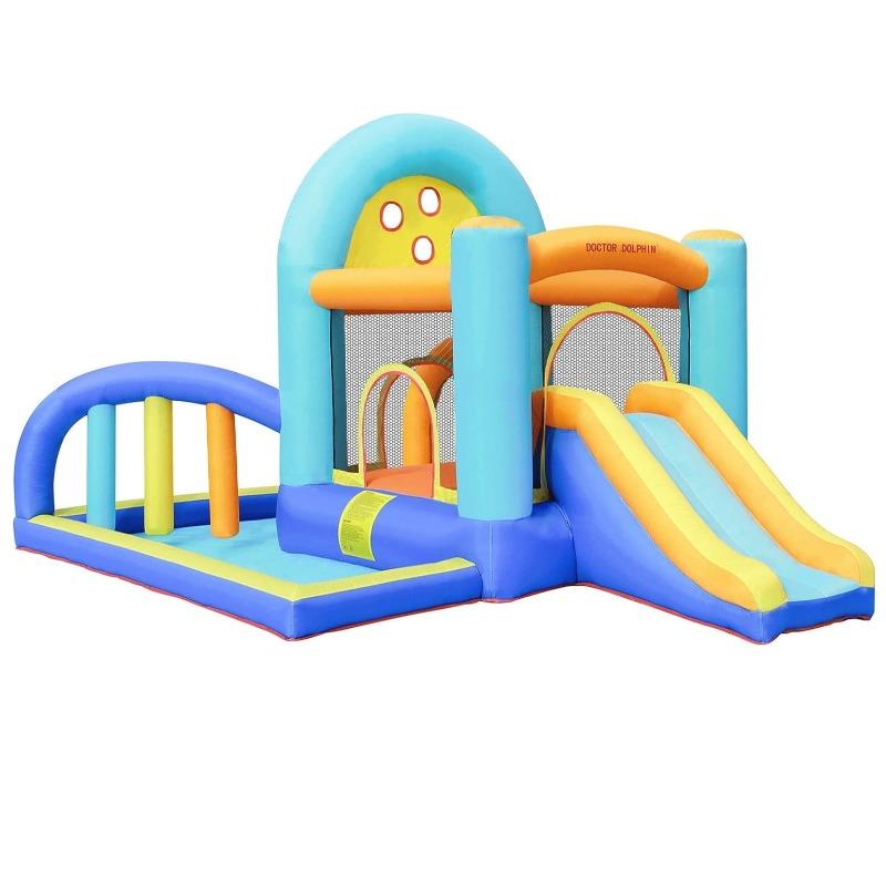 Doctor Dolphin Bounce Castle Five in One Structure Multiple Fun