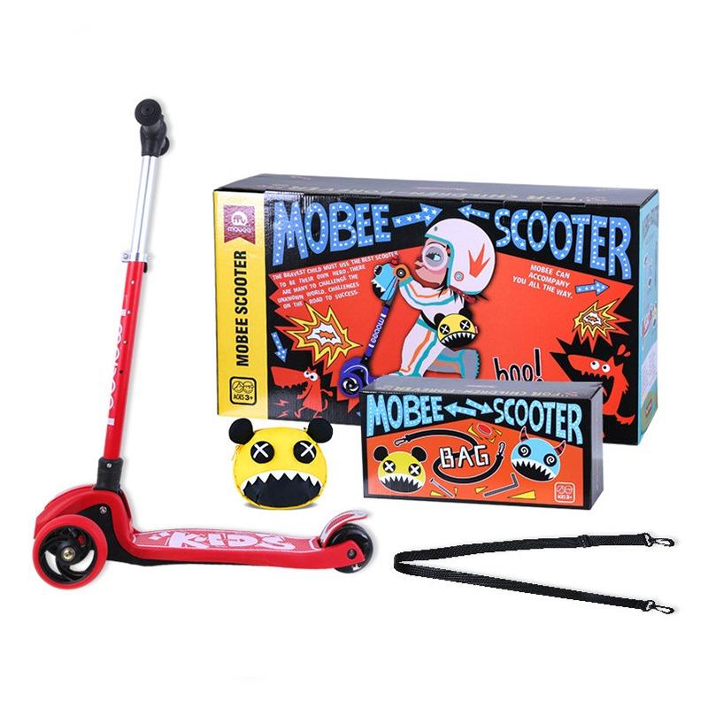 Mobee Scooter With Bags - Red