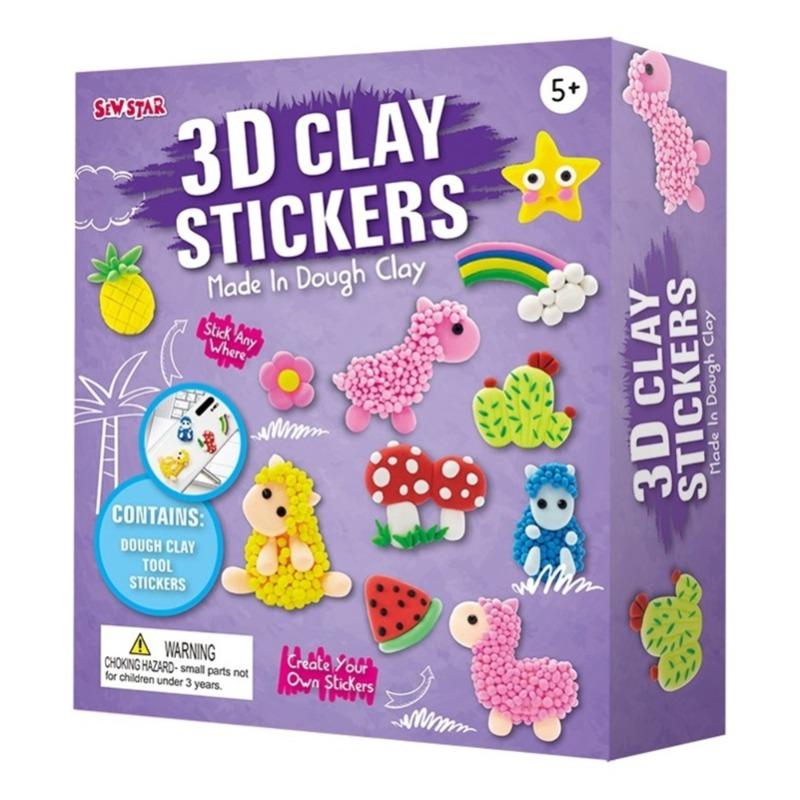سيو ستار - مجموعة صنع ملصقات الصلصال ثلاثية الأبعاد