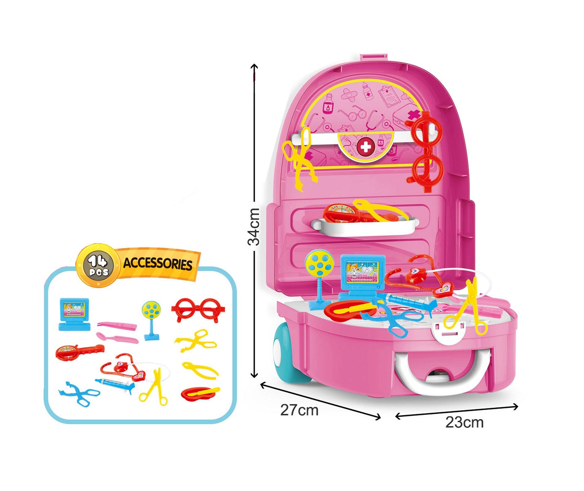 Doctor Backpack Set - 14 Pcs