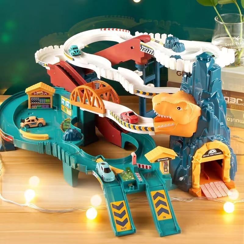 Dinosaur Race Track Playset