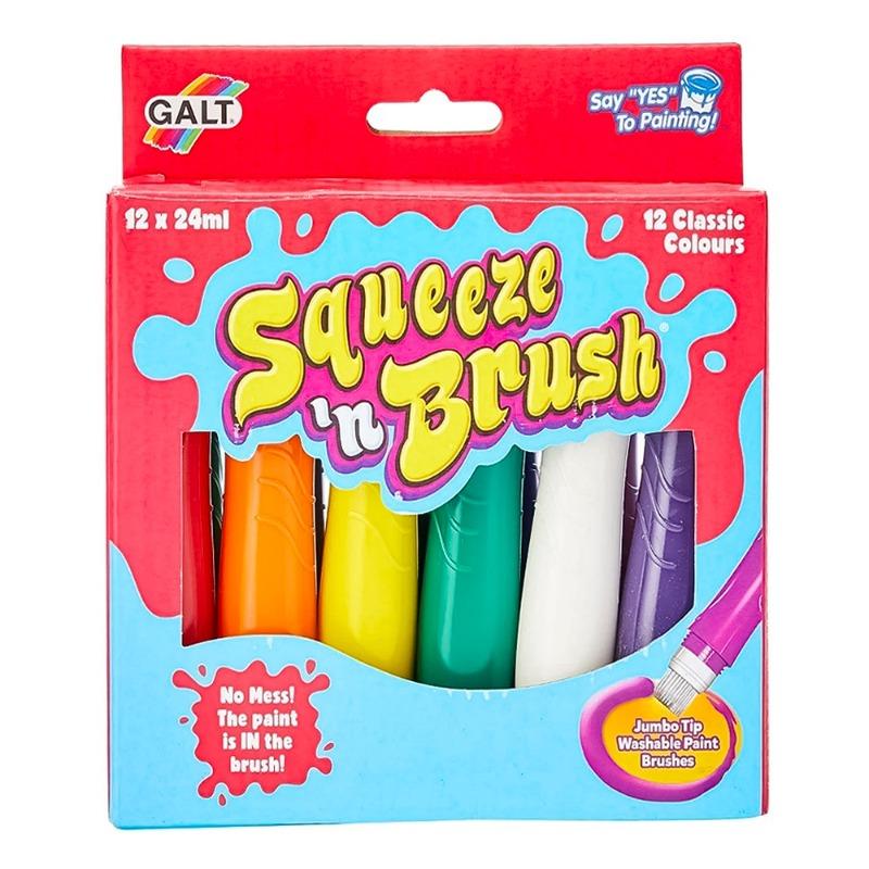 Galt Squeeze And Brush - 12 Classic Colours