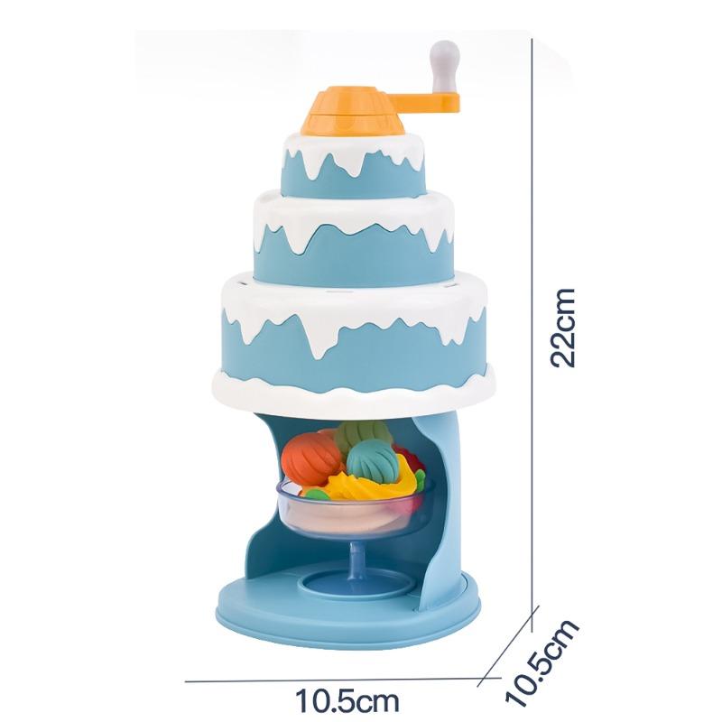 Colored Mud Ice Cream Machine - 24pcs