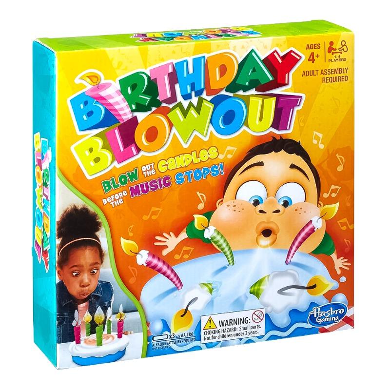 لعبة نفخ شموع عيد الميلاد