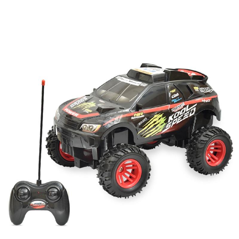 سيارة رالي إيليمينيتر للتحكم عن بُعد – بالأسود وتفاصيل حمراء