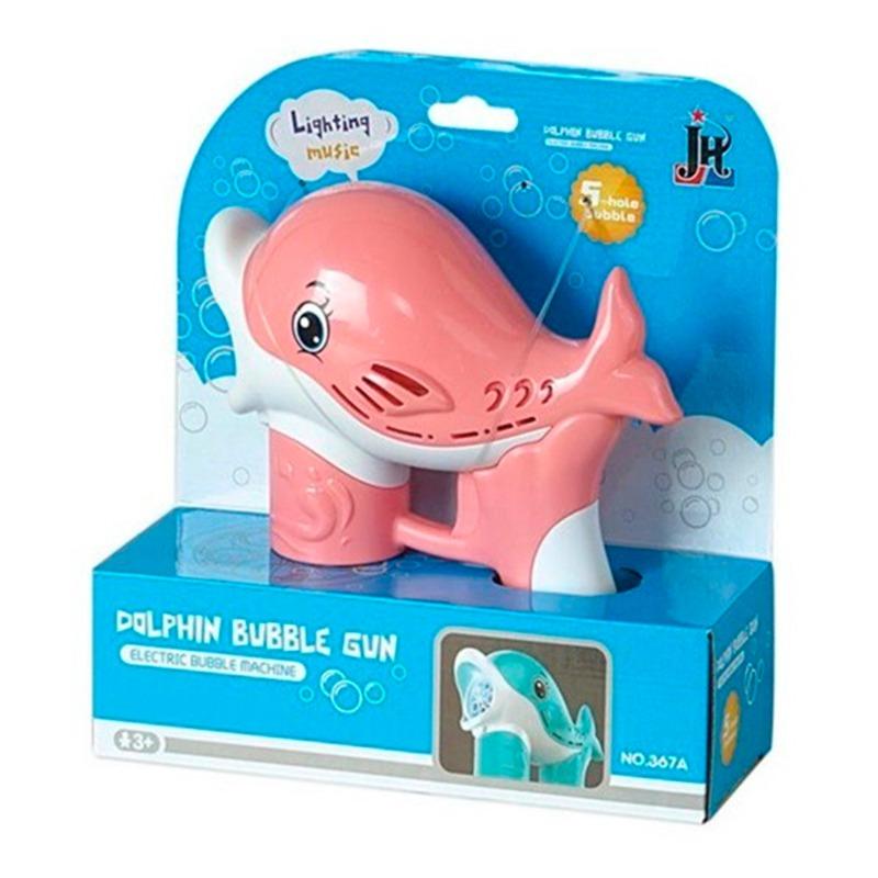 Dolphin Bubble Gun With Light