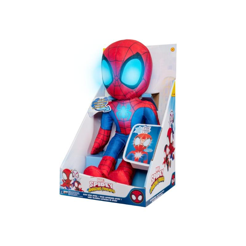 Jazwares Spidey N Friends Feat Plush Glow Webs