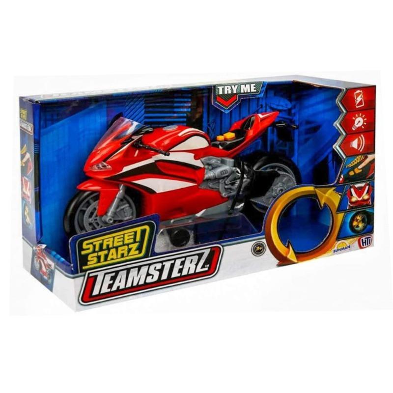 تيمسترز - دراجة نارية بأضواء وأصوات