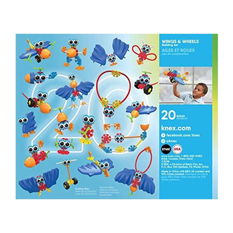 Kid Wings And Wheels Building Set