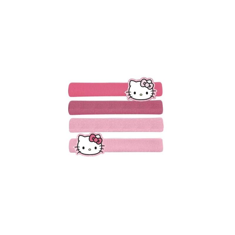 ديزني - مجموعة ربطات شعر ديزني هالو كيتي للأطفال 4 قطع