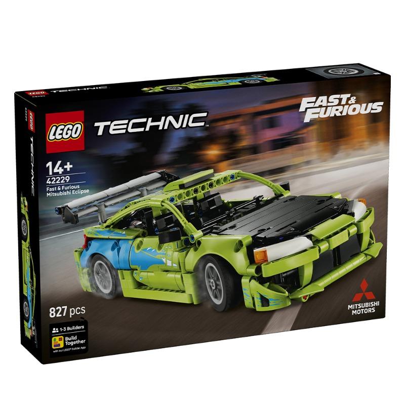LEGO Technic Fast & Furious Mitsubishi Eclipse 827 Pieces