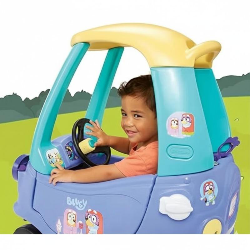 Little Tikes Bluey Grannies Coupe Ride-On Car – Interactive Fun for Kids