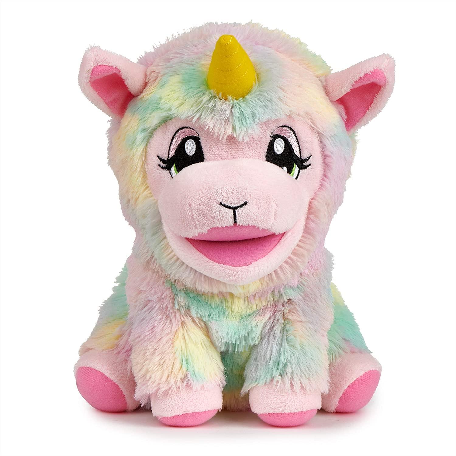 Alive Jr. Play and Say Puppets Interactive Toy - Lulu The Llamacorn