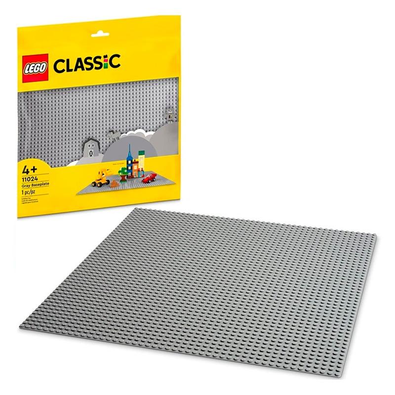 ليجو - لوح قاعدة بلون رمادي كلاسيكي