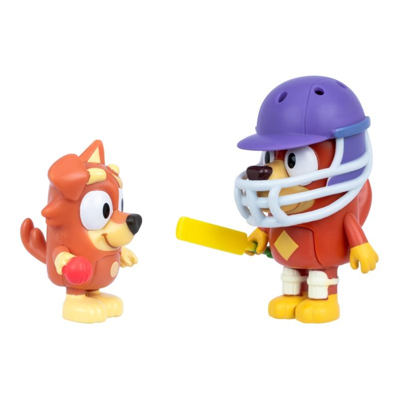 Bluey Figure 2 Pack Cricket S14 – Collectible Playset