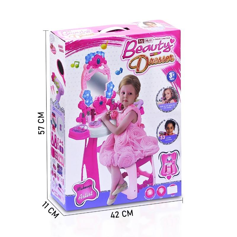 Beauty Dresser Playset Game For Girls