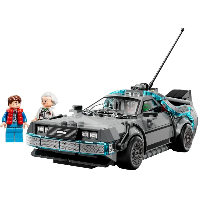 LEGO Speed Champions - Back to the Future car with Doc Brown and Marty McFly figures