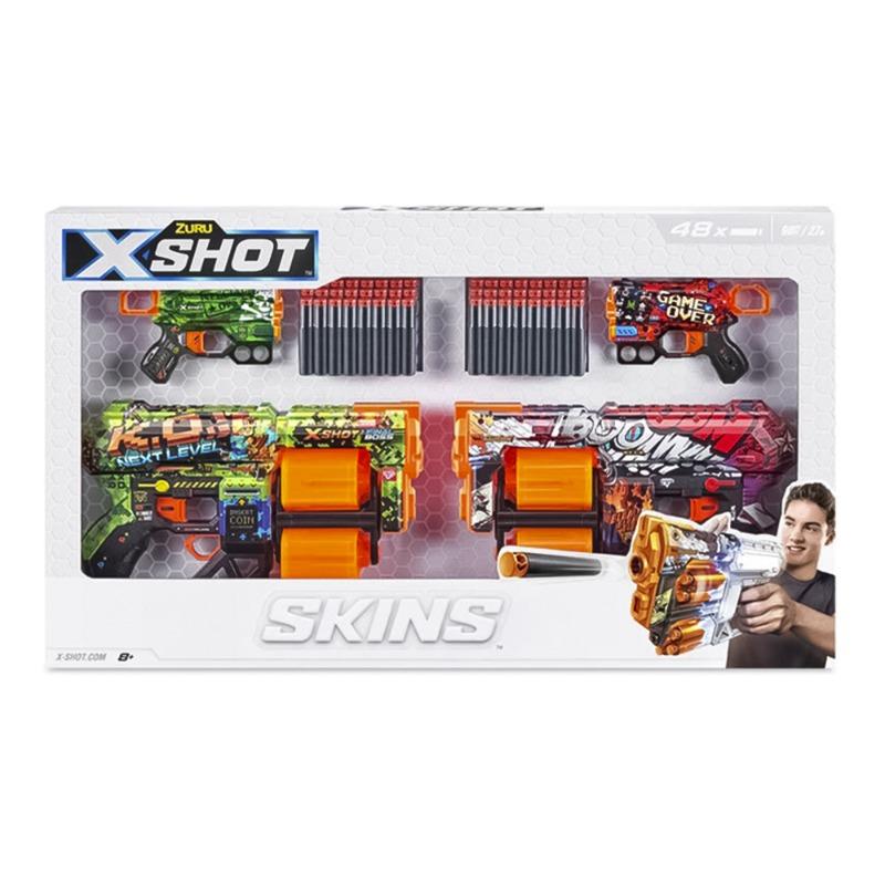 X Shot Mix Combo Pack 2Pk Dread And 2Pk Menace