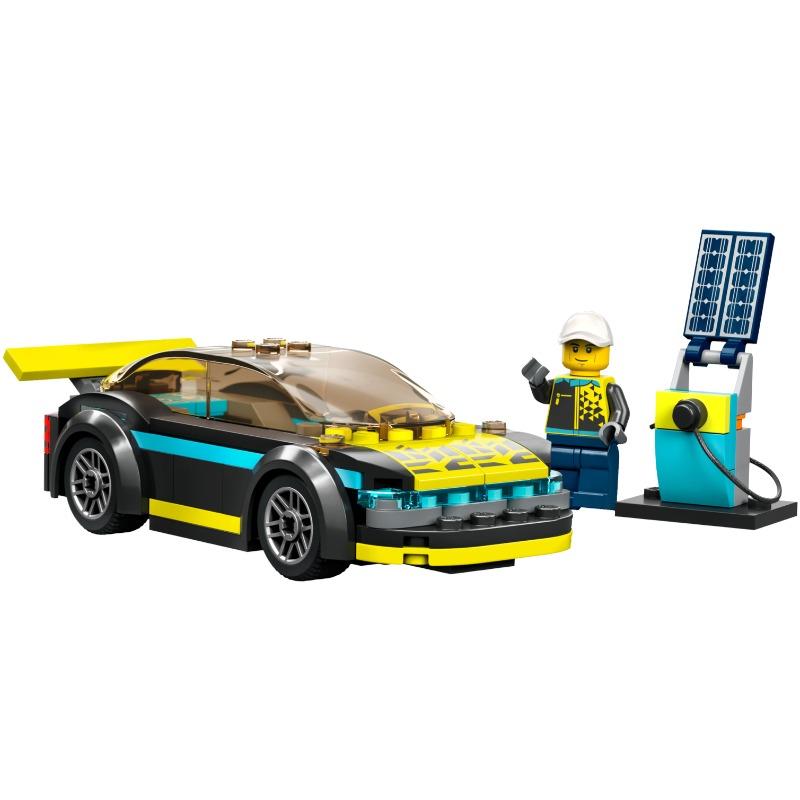 LEGO City Electric Sports Car Building Toy Set - 95 Pcs