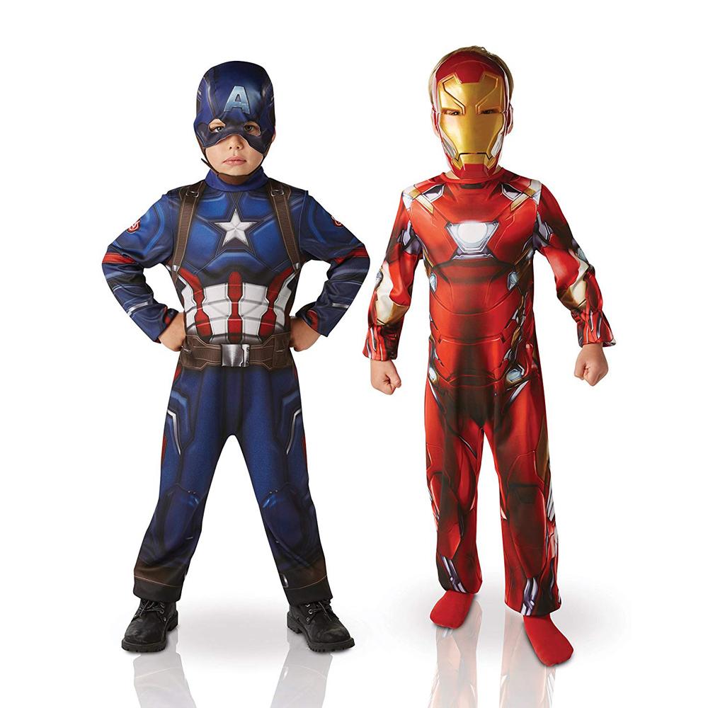 Marvell Civil War Captain America And Iron Man Costume