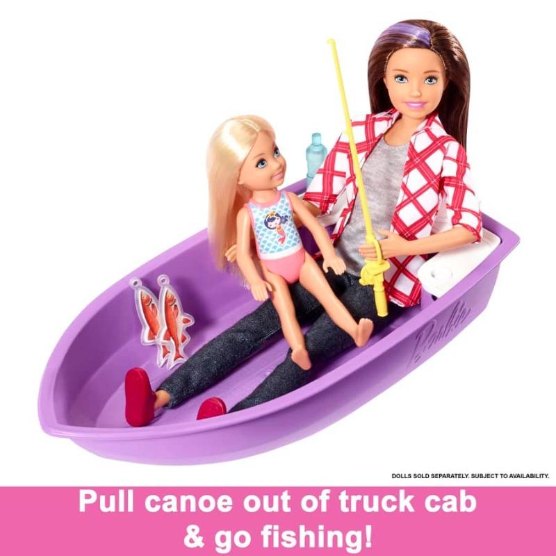 Barbie Dream Camper Vehicle with 60 Accessories Playset